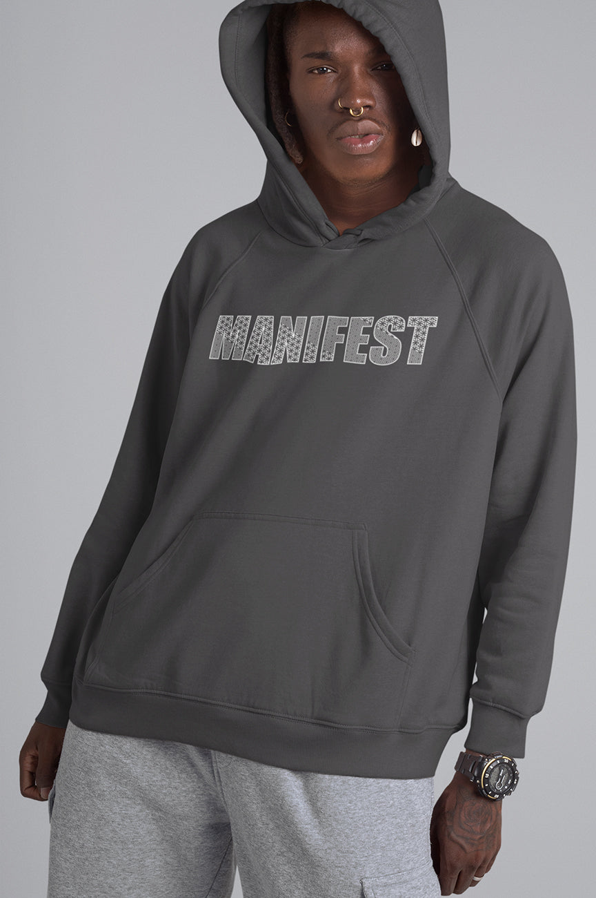 MENS ORGANIC HOODIE - MANIFEST