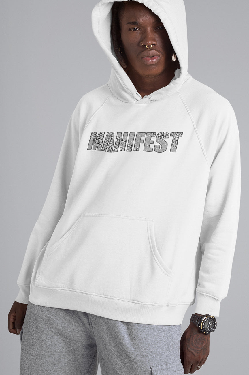 MENS ORGANIC HOODIE - MANIFEST