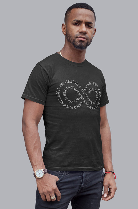 MENS ORGANIC TEE - INFINITE LOVE