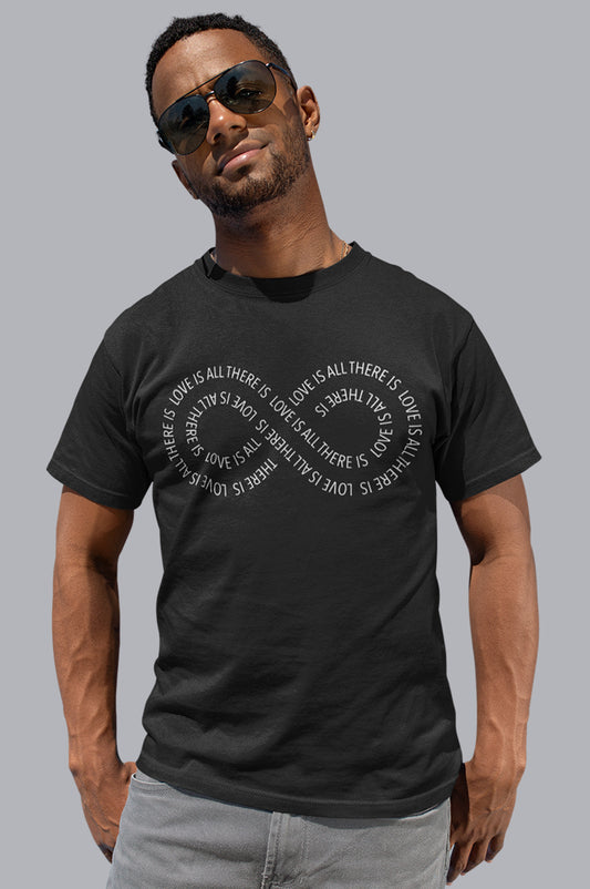 MENS ORGANIC TEE - INFINITE LOVE