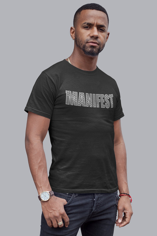 MENS ORGANIC TEE - MANIFEST