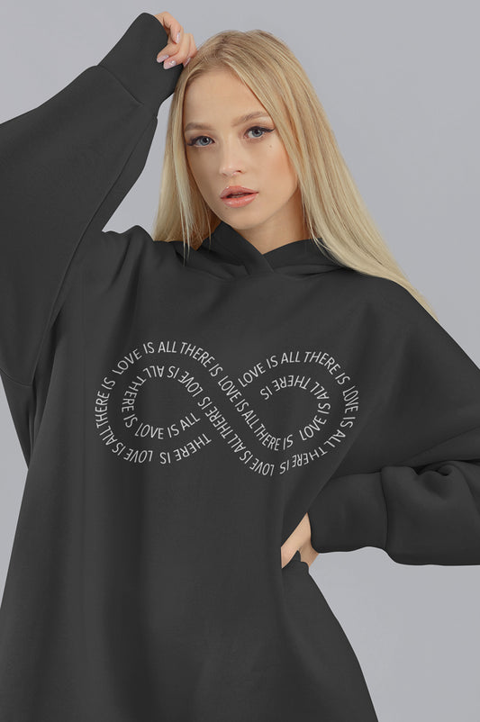 WOMENS ORGANIC HOODIE - INFINITE LOVE