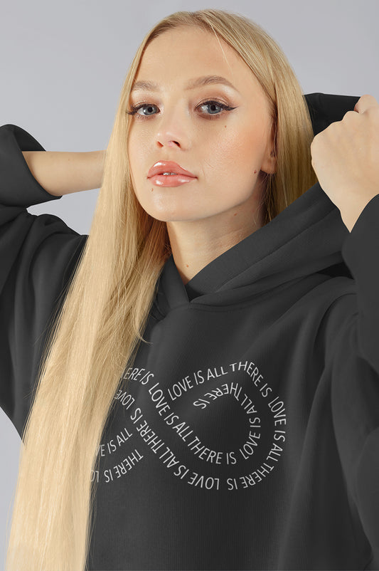 WOMENS ORGANIC HOODIE - INFINITE LOVE