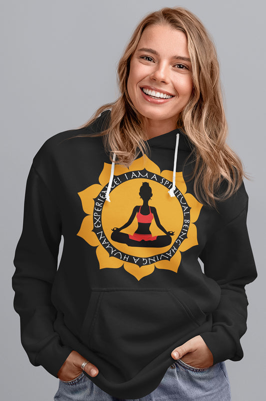 WOMENS ORGANIC HOODIE - SPIRITUAL BEING