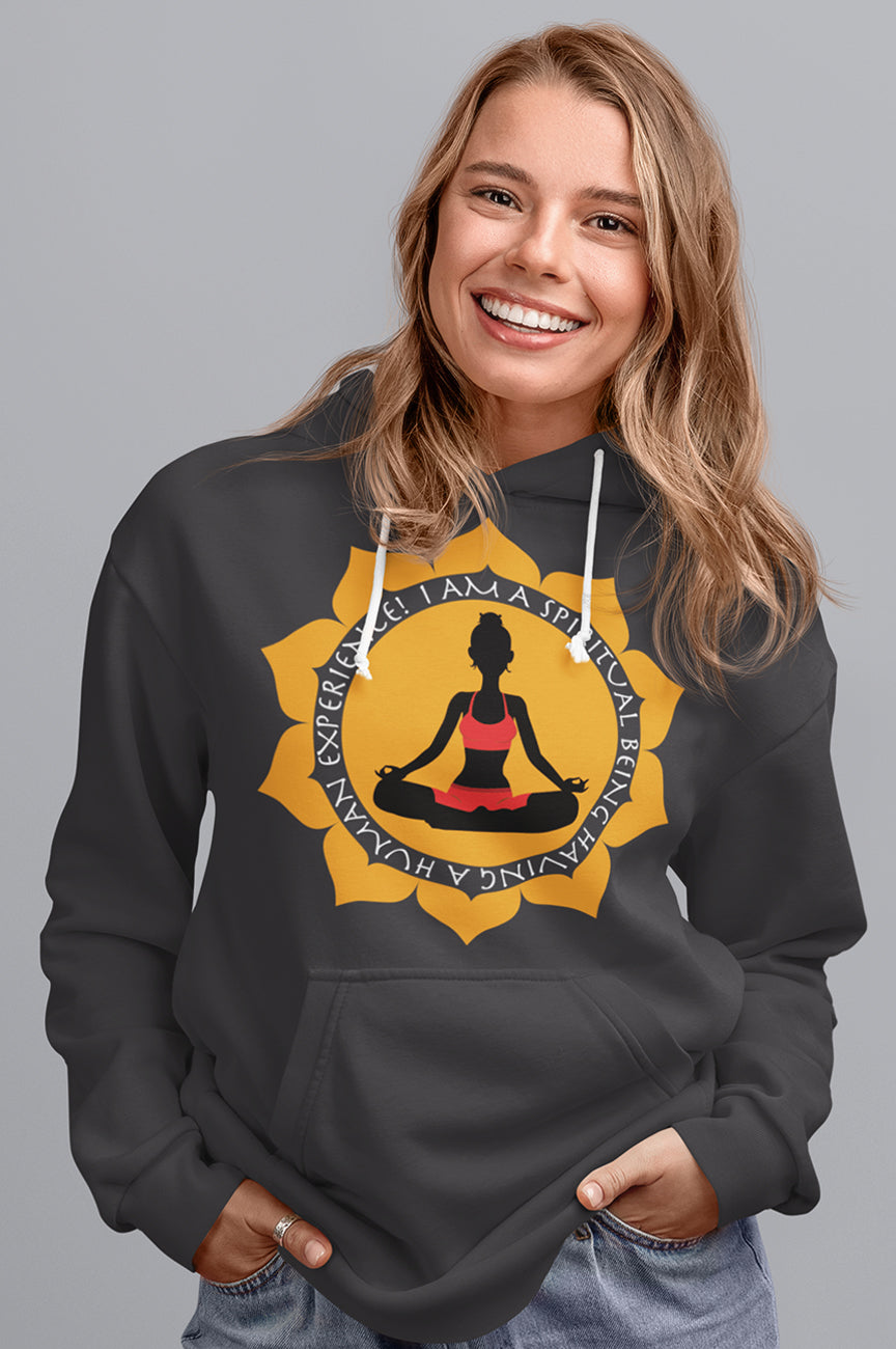 WOMENS ORGANIC HOODIE - SPIRITUAL BEING