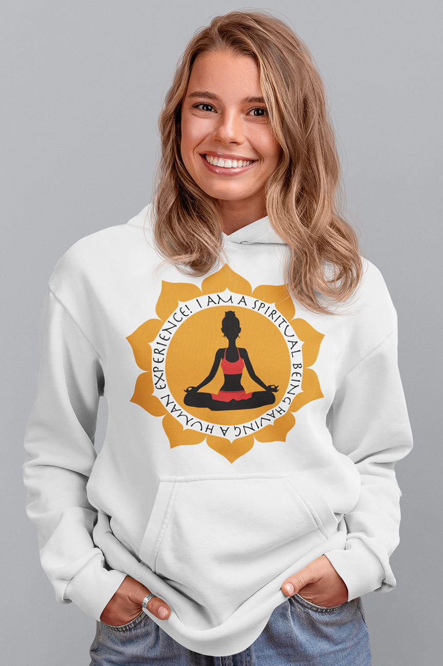 WOMENS ORGANIC HOODIE - SPIRITUAL BEING