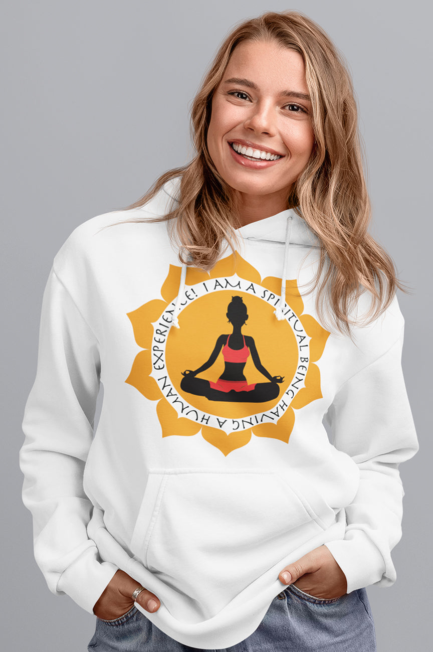 WOMENS ORGANIC HOODIE - SPIRITUAL BEING