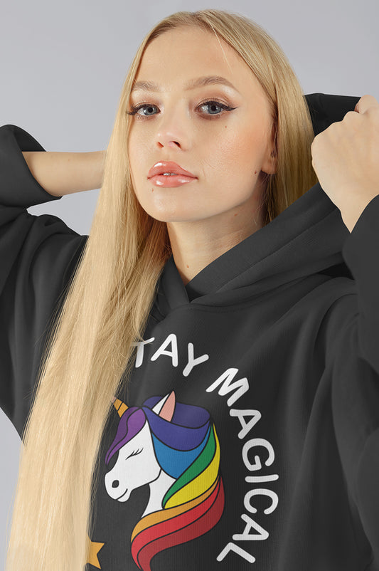 WOMENS ORGANIC HOODIE - STAY MAGICAL