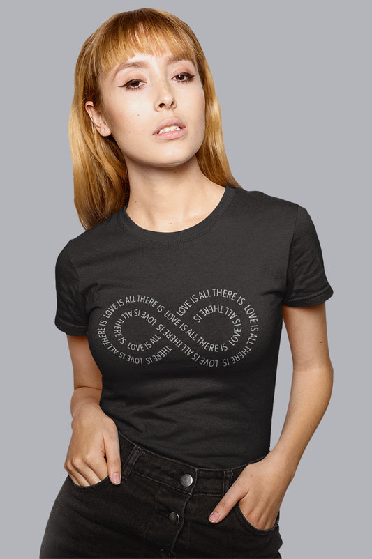 WOMENS ORGANIC TEE - INFINITE LOVE