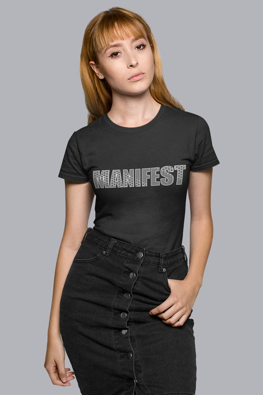 WOMENS ORGANIC TEE - MANIFEST