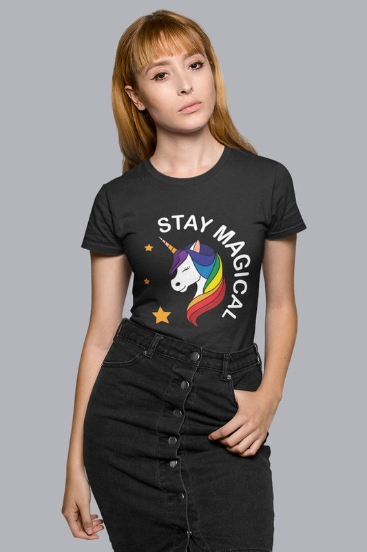 WOMENS ORGANIC TEE - STAY MAGICAL