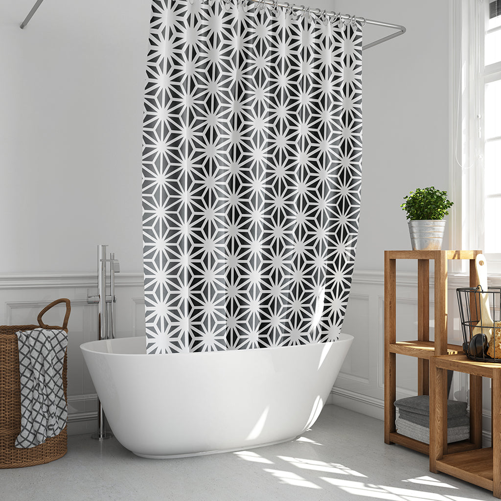 ASANOHA SHOWER CURTAIN